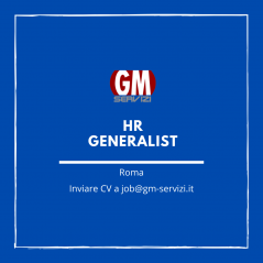 Offerta di lavoro HR Roma